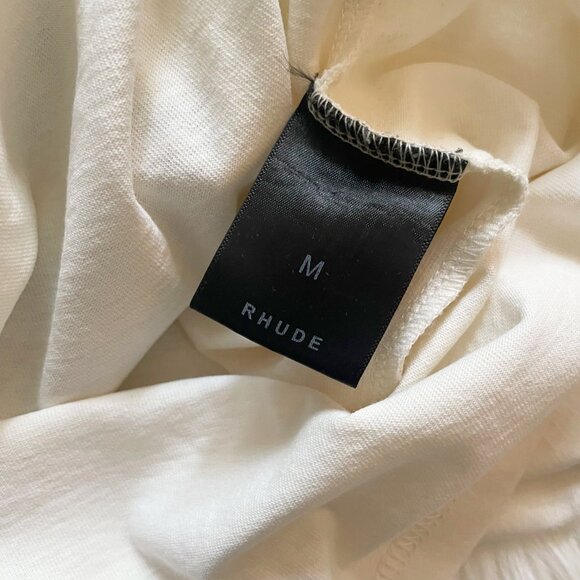 Rhude X The Webster Vintage White Miami Formula 1 Grand Prix Cotton T-Shirt - Picture 5 of 6